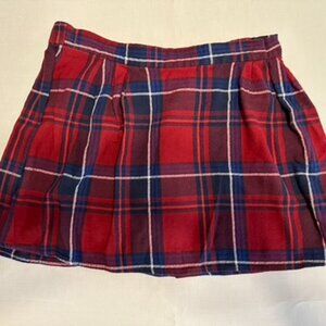 Old Navy tartan mini skirt